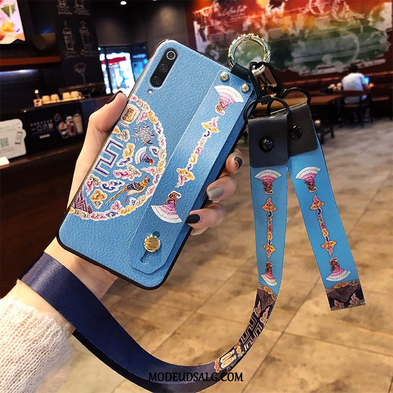 Xiaomi Mi 9 Etui Anti-fald Lyserød Cover Lille Sektion Kinesisk Stil