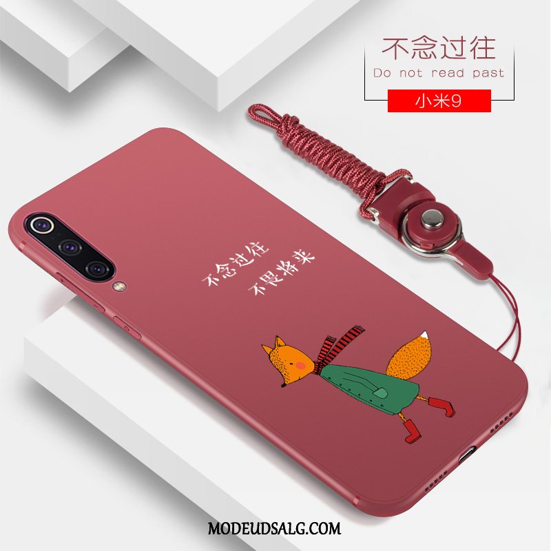 Xiaomi Mi 9 Etui Beskyttelse Blød Rød Anti-fald Lille Sektion