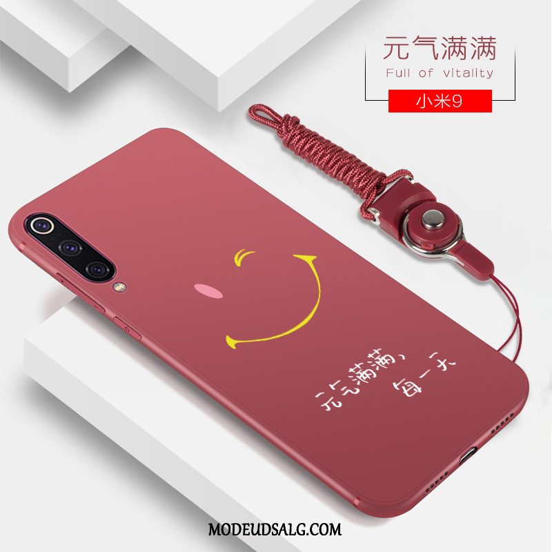 Xiaomi Mi 9 Etui Beskyttelse Blød Rød Anti-fald Lille Sektion