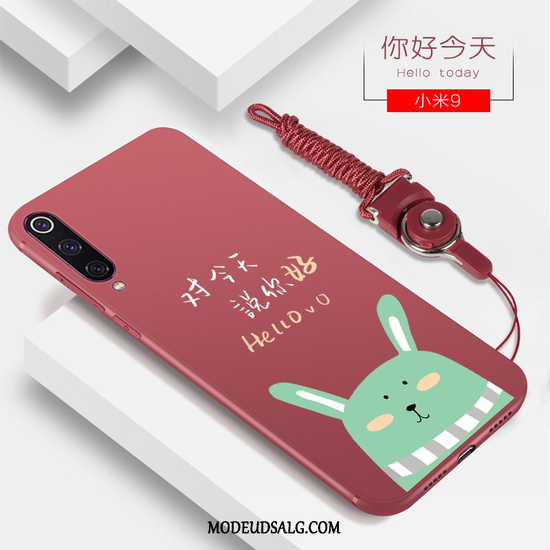 Xiaomi Mi 9 Etui Beskyttelse Blød Rød Anti-fald Lille Sektion