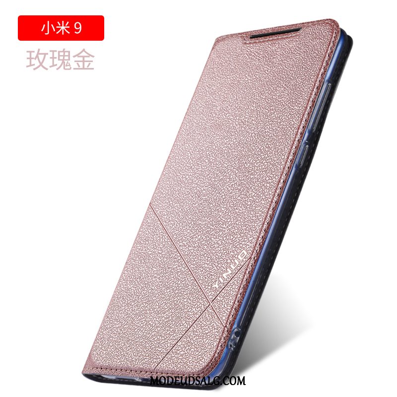 Xiaomi Mi 9 Etui Blød Gennemsigtig Beskyttelse Lædertaske Clamshell