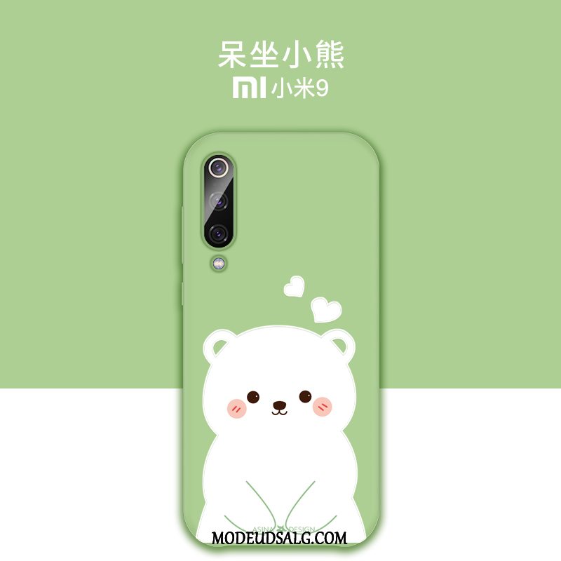 Xiaomi Mi 9 Etui Cartoon Ungdom Blød Cover Blå