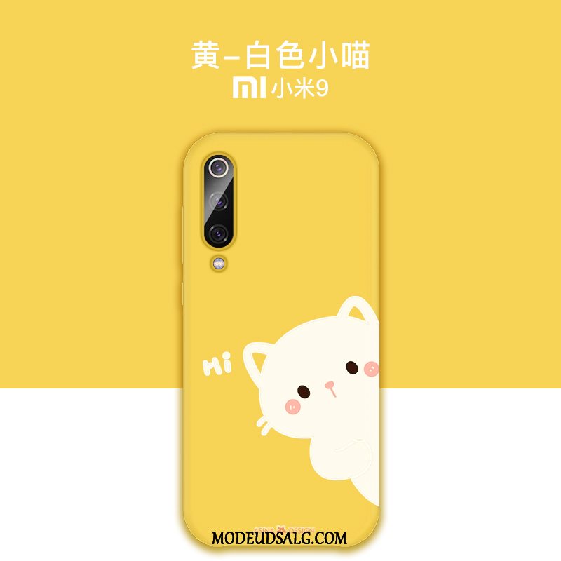 Xiaomi Mi 9 Etui Cartoon Ungdom Blød Cover Blå