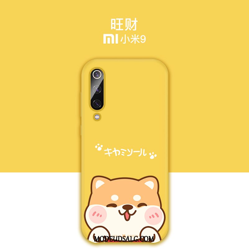 Xiaomi Mi 9 Etui Cartoon Ungdom Blød Cover Blå