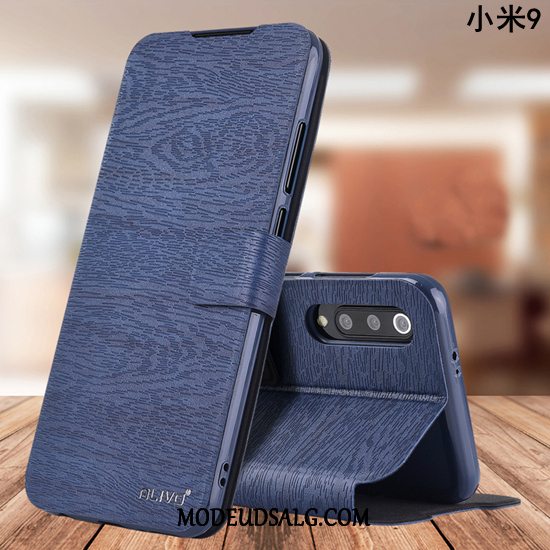 Xiaomi Mi 9 Etui Clamshell Trend Tilpas Sort Lille Sektion