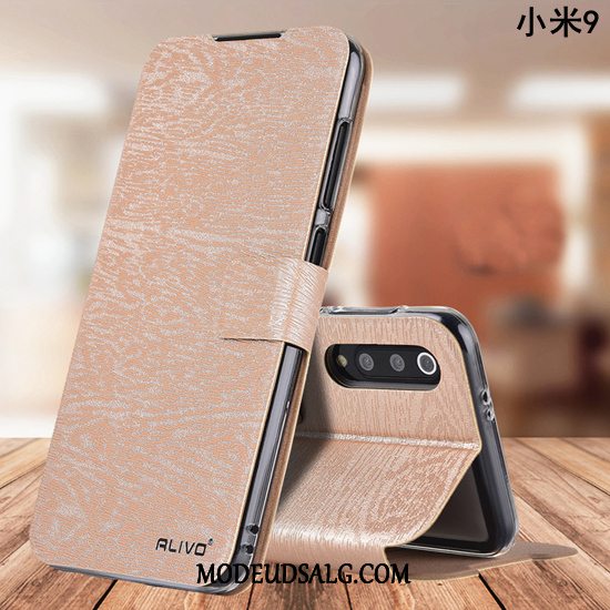 Xiaomi Mi 9 Etui Clamshell Trend Tilpas Sort Lille Sektion