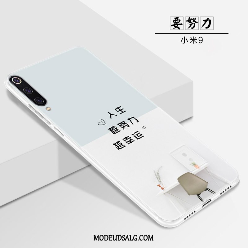 Xiaomi Mi 9 Etui / Cover Af Personlighed Nubuck Lille Sektion Tynd Lyserød