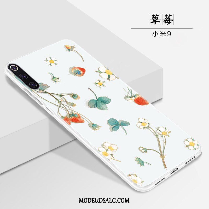 Xiaomi Mi 9 Etui / Cover Af Personlighed Nubuck Lille Sektion Tynd Lyserød