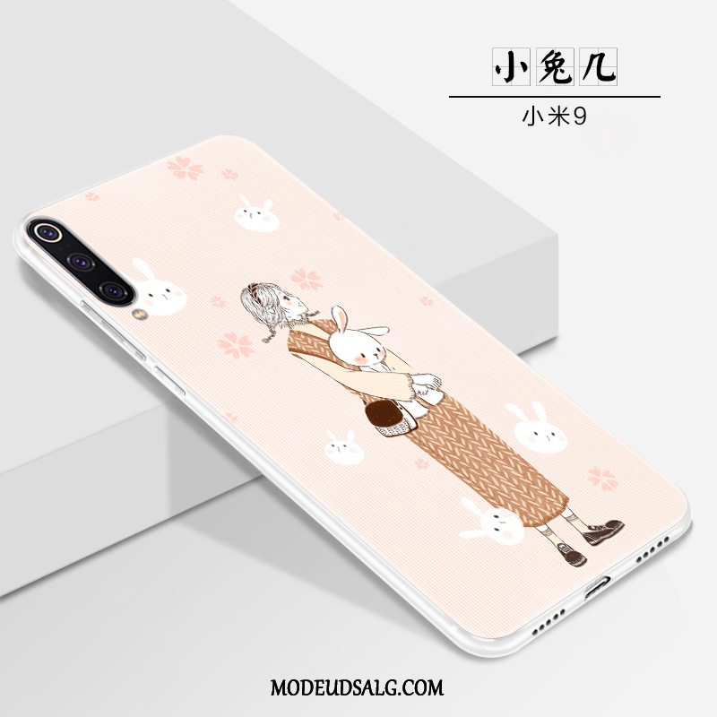 Xiaomi Mi 9 Etui / Cover Af Personlighed Nubuck Lille Sektion Tynd Lyserød