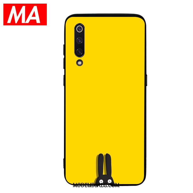 Xiaomi Mi 9 Etui / Cover Silikone Simple Lille Sektion Ungdom Sort