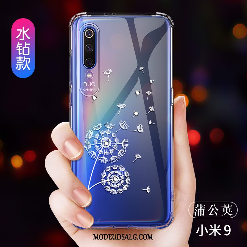 Xiaomi Mi 9 Etui / Cover Tynd Alt Inklusive Blød Gennemsigtig Net Red