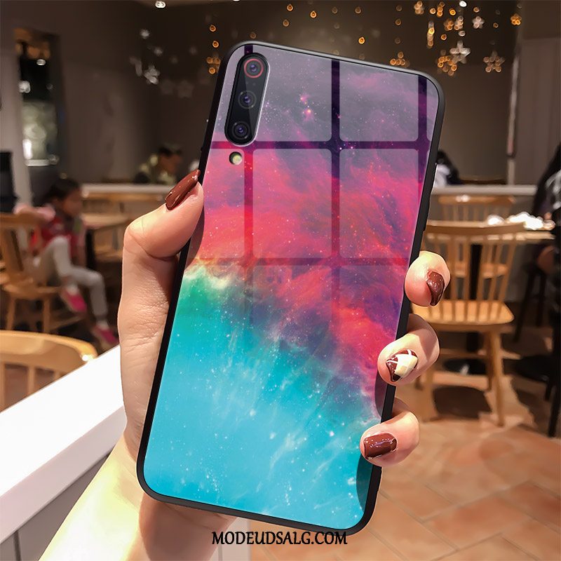 Xiaomi Mi 9 Etui Elskeren Blå Spejl Glas Af Personlighed