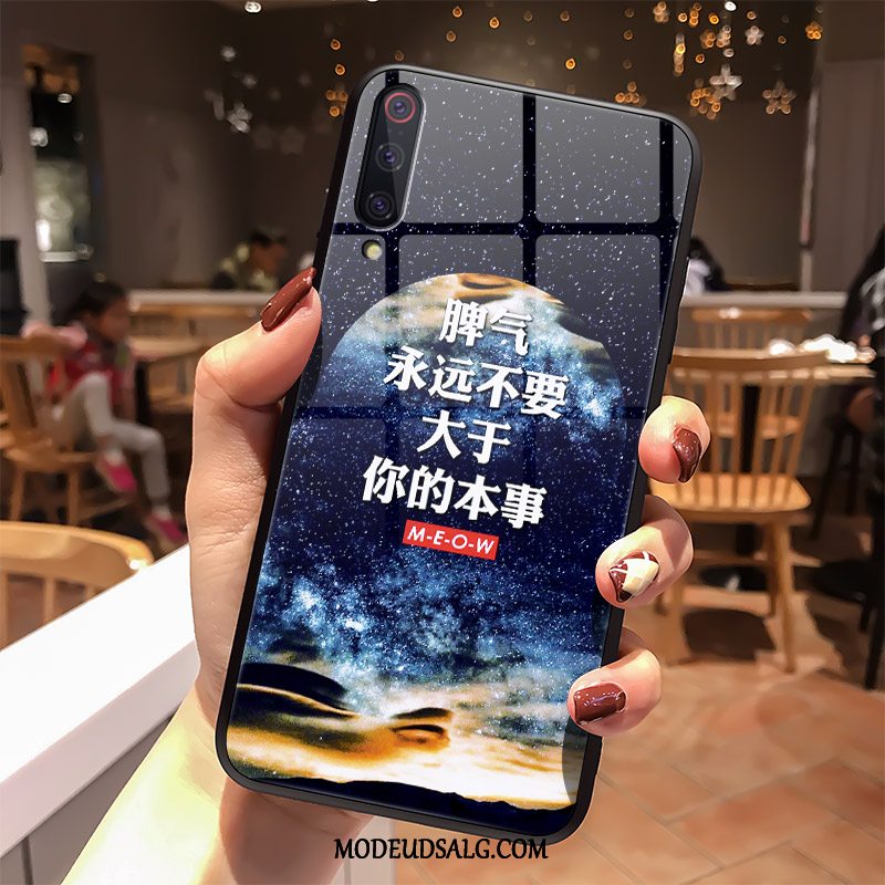 Xiaomi Mi 9 Etui Elskeren Blå Spejl Glas Af Personlighed