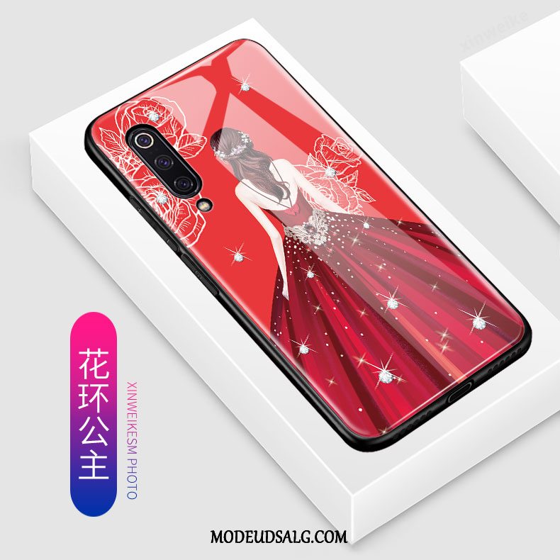 Xiaomi Mi 9 Etui Hård Lille Sektion Lyserød Smuk Silikone