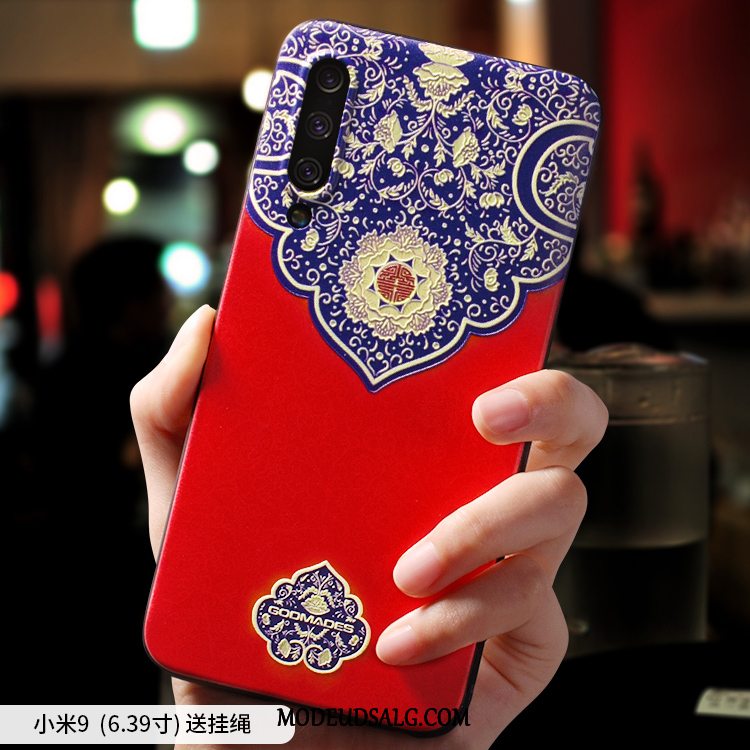 Xiaomi Mi 9 Etui Kinesisk Stil Rød Net Red Af Personlighed Kreativ