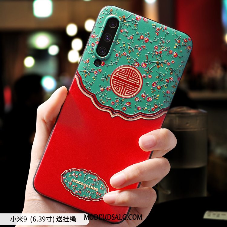 Xiaomi Mi 9 Etui Kinesisk Stil Rød Net Red Af Personlighed Kreativ