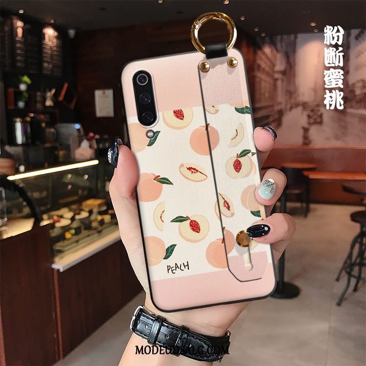 Xiaomi Mi 9 Etui Kreativ Gul Trendy Lille Sektion Sort