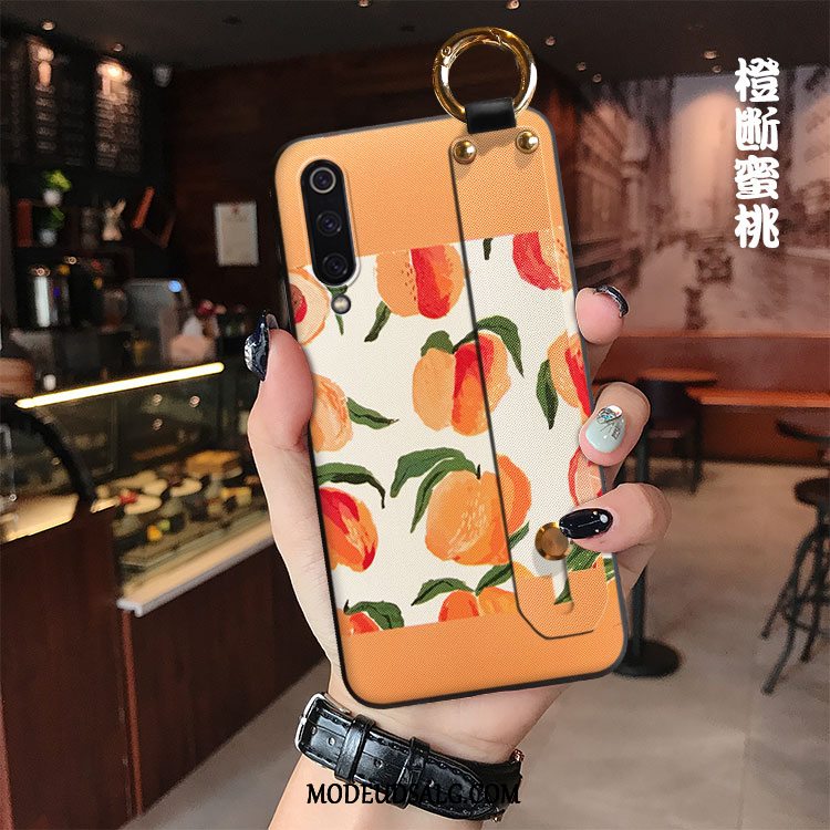 Xiaomi Mi 9 Etui Kreativ Gul Trendy Lille Sektion Sort