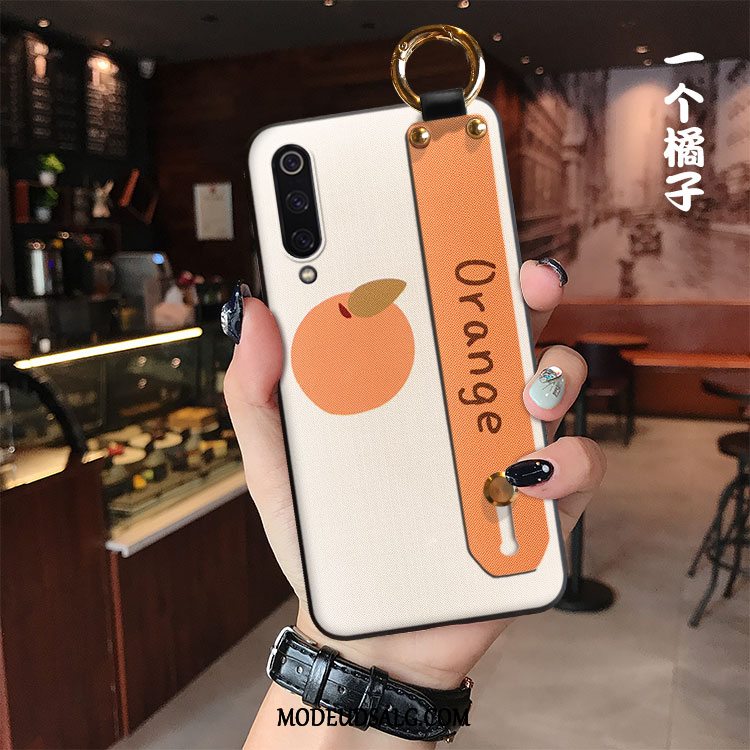 Xiaomi Mi 9 Etui Kreativ Gul Trendy Lille Sektion Sort