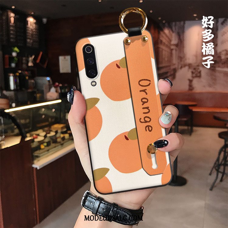 Xiaomi Mi 9 Etui Kreativ Gul Trendy Lille Sektion Sort