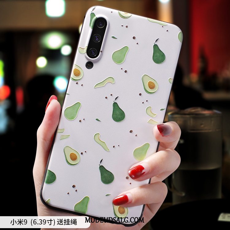 Xiaomi Mi 9 Etui Kreativ Silikone Anti-fald Mønster Alt Inklusive