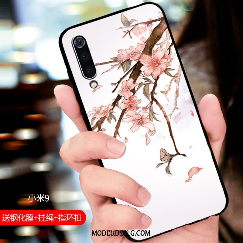 Xiaomi Mi 9 Etui Tilpas Net Red Blød Af Personlighed Relief