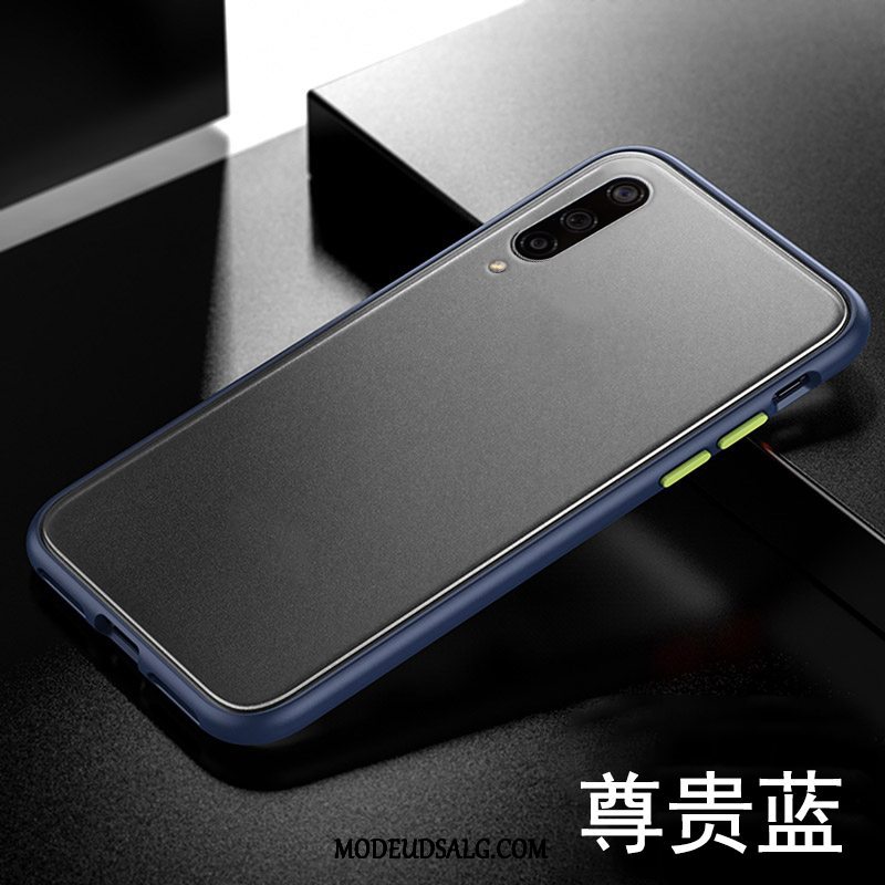 Xiaomi Mi 9 Lite Etui Beskyttelse Cover Trend Sort Gennemsigtig