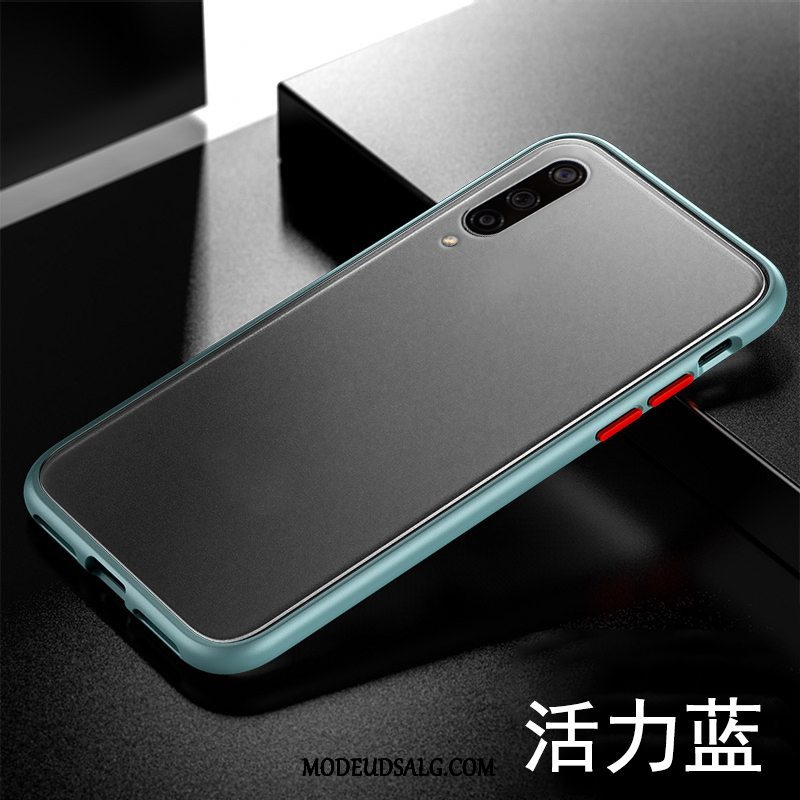 Xiaomi Mi 9 Lite Etui Beskyttelse Cover Trend Sort Gennemsigtig