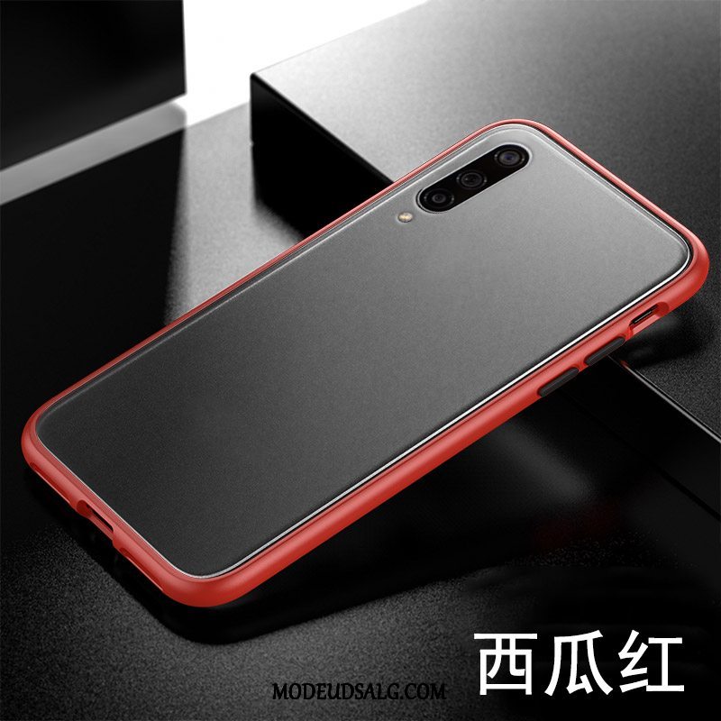 Xiaomi Mi 9 Lite Etui Beskyttelse Cover Trend Sort Gennemsigtig