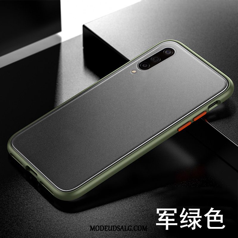 Xiaomi Mi 9 Lite Etui Beskyttelse Cover Trend Sort Gennemsigtig