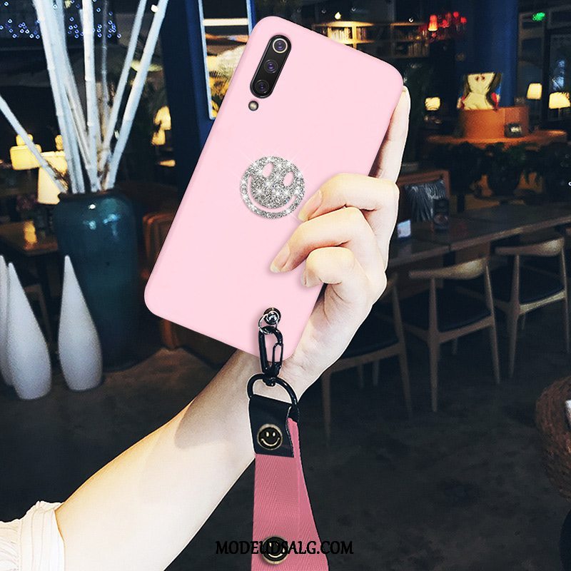 Xiaomi Mi 9 Lite Etui / Cover Strass Silikone Smiley Mønster Beskyttelse