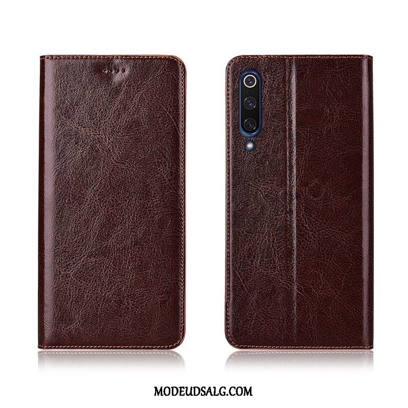 Xiaomi Mi 9 Lite Etui Lædertaske Folio Mønster Alt Inklusive Cover