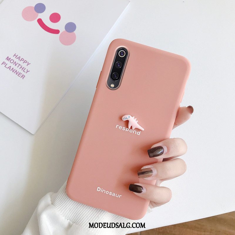 Xiaomi Mi 9 Lite Etui Mønster Cover Net Red Simple Beskyttelse