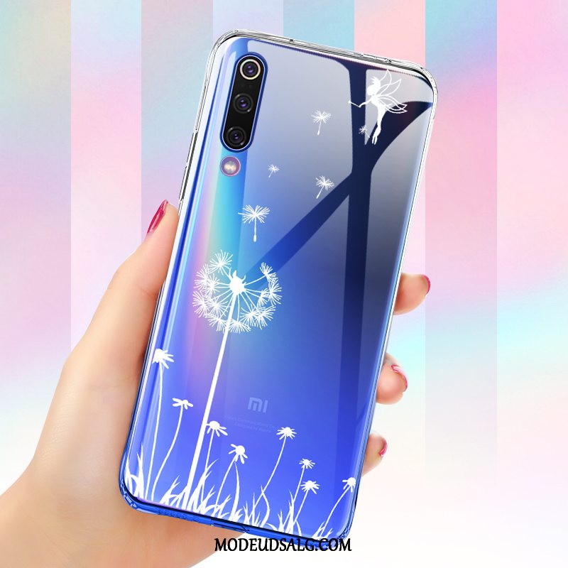 Xiaomi Mi 9 Se Etui Cover Lille Sektion Gradient Farve Blå Blød