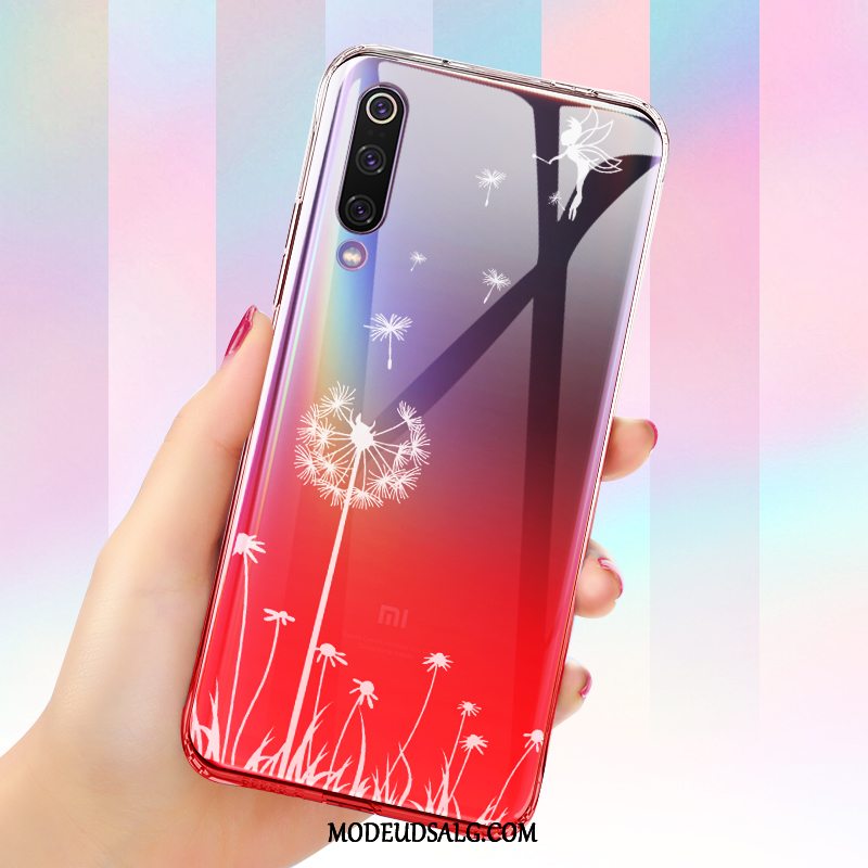 Xiaomi Mi 9 Se Etui Cover Lille Sektion Gradient Farve Blå Blød