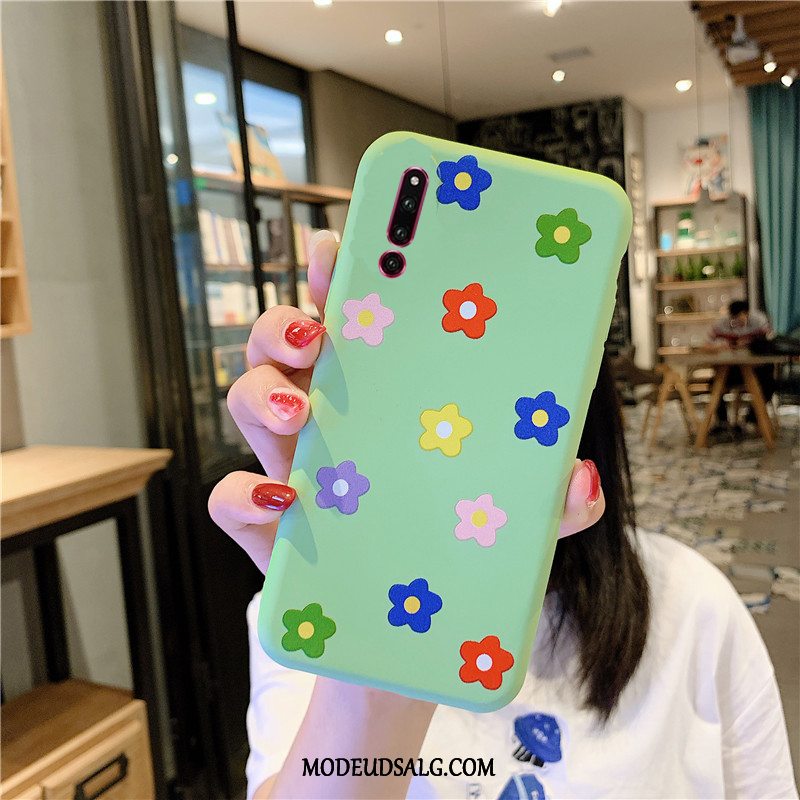 Xiaomi Mi 9 Se Etui / Cover Trend Membrane Anti-fald Grøn Lille Sektion