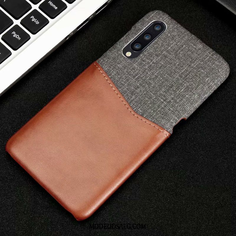 Xiaomi Mi 9 Se Etui Lædertaske Grå Cover Beskyttelse Blød