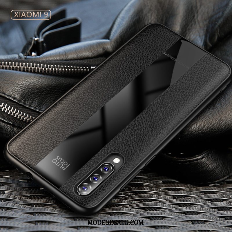 Xiaomi Mi 9 Se Etui Silikone Cover Anti-fald Glas Rød