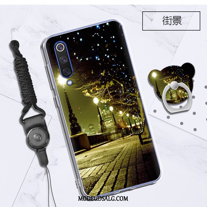 Xiaomi Mi 9 Se Etui Silikone Scenery Lilla Lille Sektion Trend