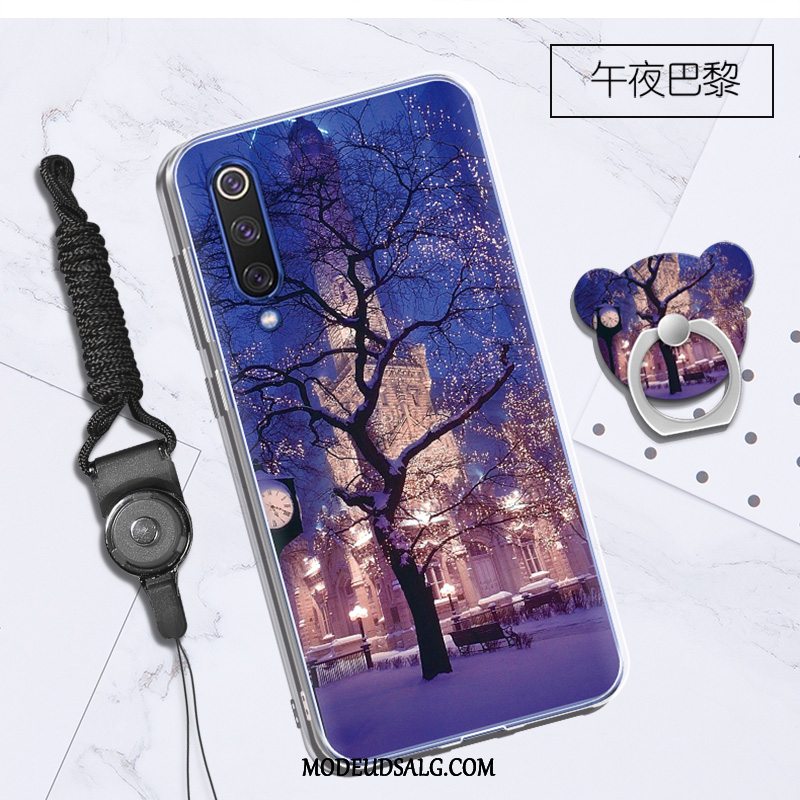 Xiaomi Mi 9 Se Etui Silikone Scenery Lilla Lille Sektion Trend