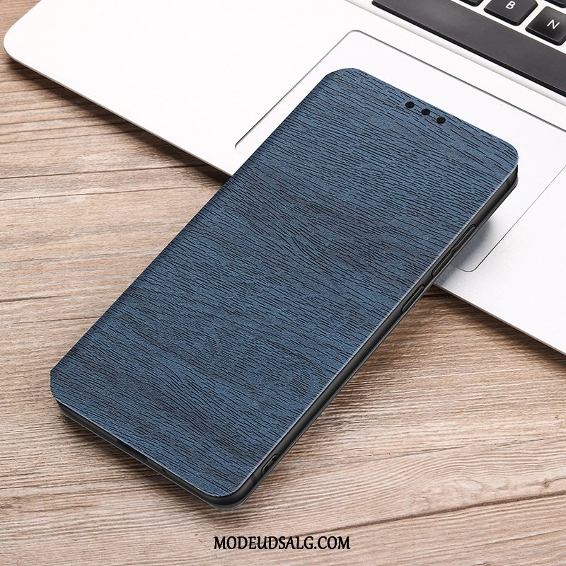 Xiaomi Mi 9t Etui Anti-fald Blå Trend Cover Folio