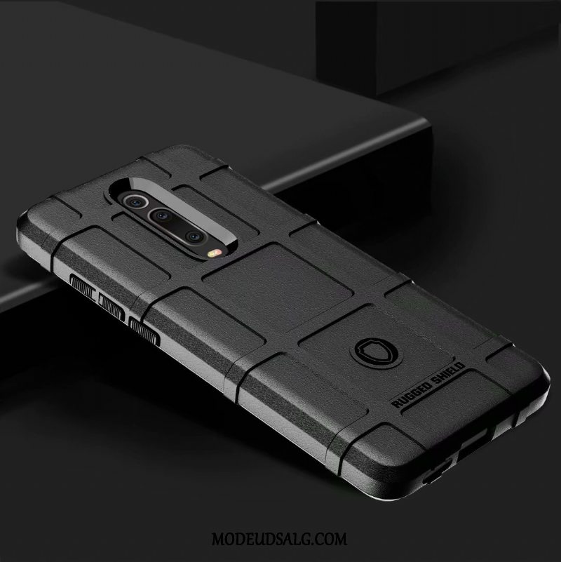 Xiaomi Mi 9t Etui Blød Nubuck Ren Simple Grå