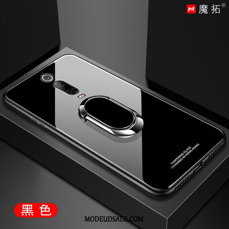 Xiaomi Mi 9t Etui Magnetisk Hvid Kreativ Lille Sektion Glas