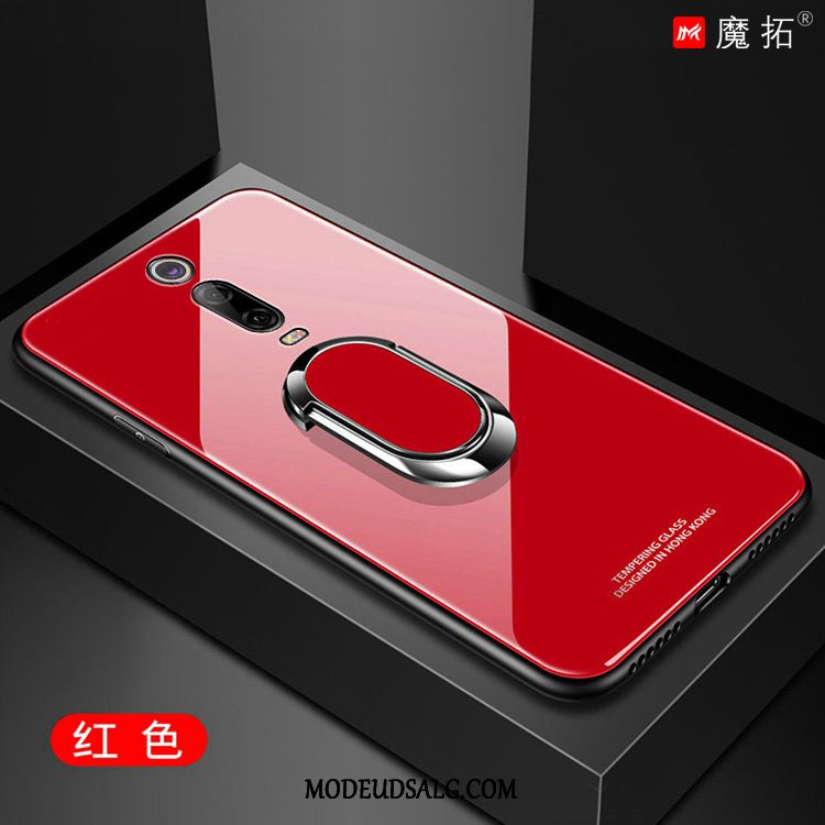 Xiaomi Mi 9t Etui Magnetisk Hvid Kreativ Lille Sektion Glas