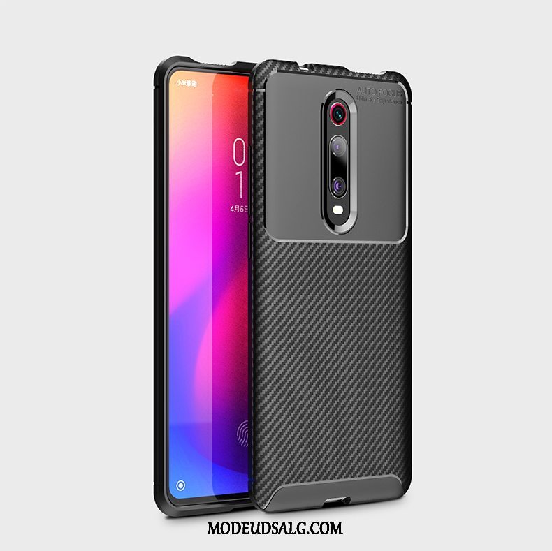 Xiaomi Mi 9t Pro Etui Anti-fald Alt Inklusive Sort Rød Blød