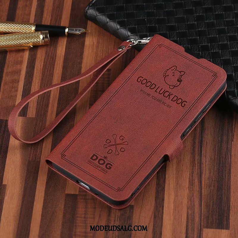 Xiaomi Mi 9t Pro Etui Vintage Beskyttelse Alt Inklusive Anti-fald Sort