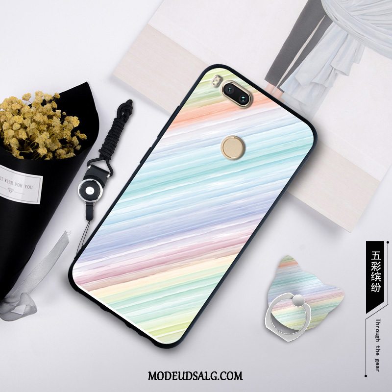 Xiaomi Mi A1 Etui Af Personlighed Lille Sektion Kreativ Hvid Hængende Ornamenter