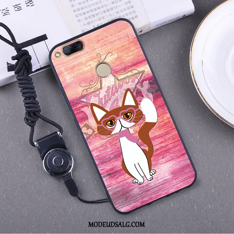 Xiaomi Mi A1 Etui Beskyttelse Cartoon Gul Anti-fald Blød