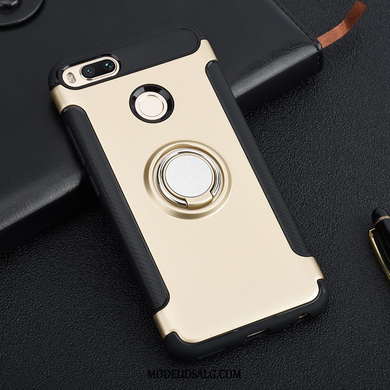 Xiaomi Mi A1 Etui Silikone Trend Anti-fald Guld Support