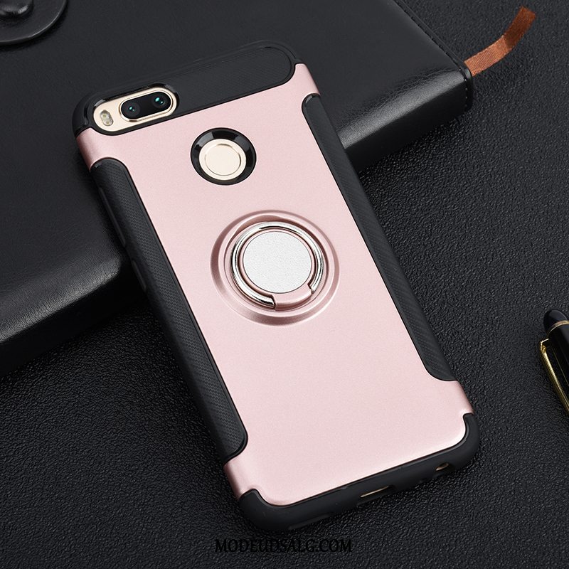 Xiaomi Mi A1 Etui Silikone Trend Anti-fald Guld Support